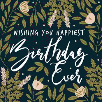 Happy Birthday Vector Design