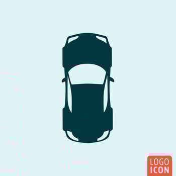 Sport car icon vector