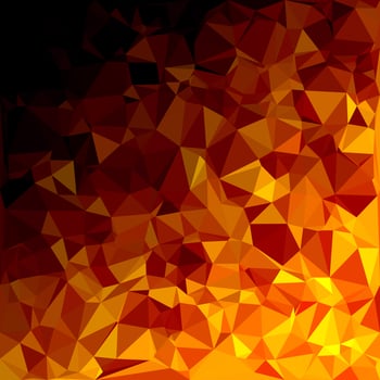 Yellow Polygonal Mosaic Background, Creative Design Templates vector