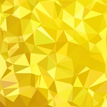Yellow Polygonal Mosaic Background, Creative Design Templates vector