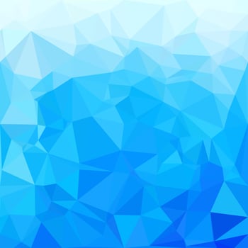 Blue Polygonal Mosaic Background, Creative Design Templates vector
