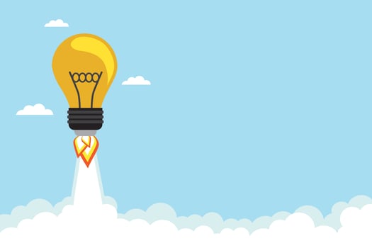 Bulb Rocket  vector