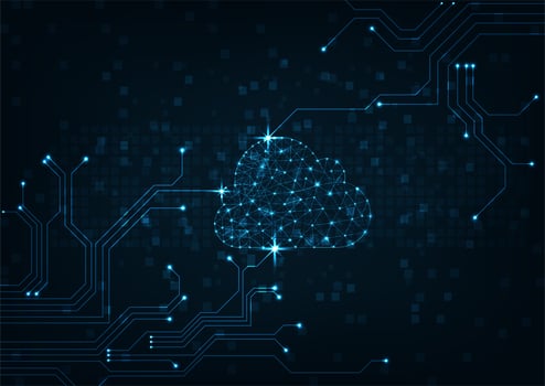 Cloud concept vector