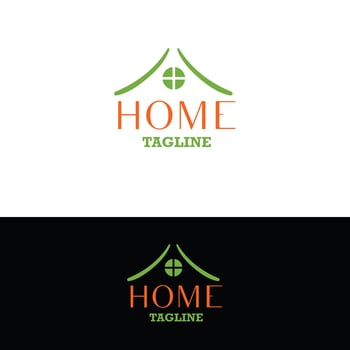 Real estate logo. Home logo vector