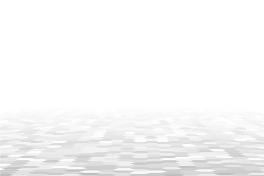 White geometric perspective background vector