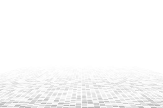 White geometric perspective background vector
