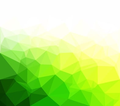 Green Polygonal Mosaic Background, Creative Design Templates vector