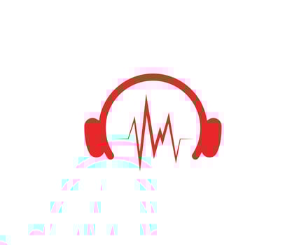 Music  symbols logo and icons template vector