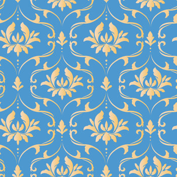 Royal victorian seamless pattern. Damask royal pattern vector