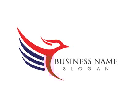 Falcon Eagle Bird Logo Template vector icons wing