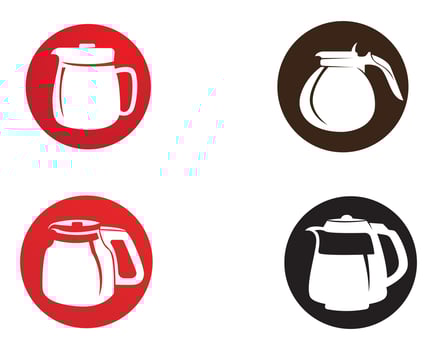 Coffee cup Logo Template vector icon design