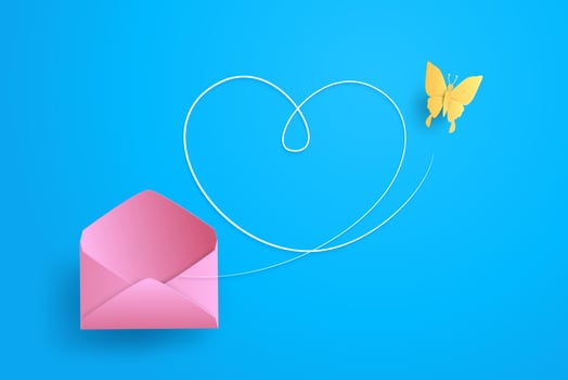 Illustration of Love and Valentine day vector