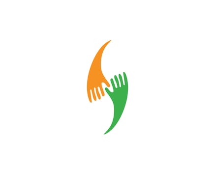 Hand Care Logo Template vector icon Business
