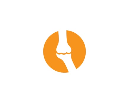 Bone logo vector template vector