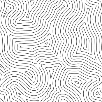 Fingerprint seamless background on square shape. vector