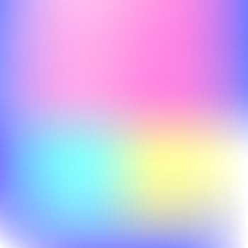 Abstract blur gradient background with trend pastel pink, purple, violet, yellow and blue colors for deign concepts, wallpapers, web, presentations and prints. Vector illustration.