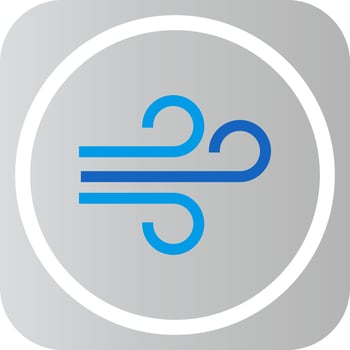  Vector Air Blow Icon 