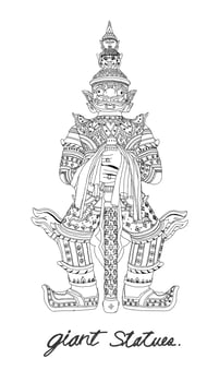 Giant Statues Vector 