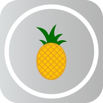 Vector Pine Apple Icon