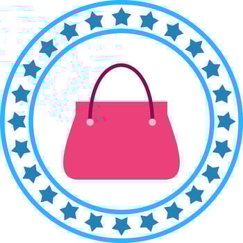  Vector Lady Bag Icon