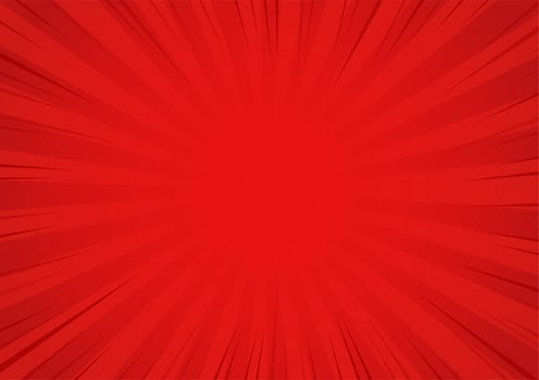 Red Comic Cartoon Background. Vector Illustration Design.
