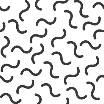 Memphis seamless pattern with Geometric element background vector
