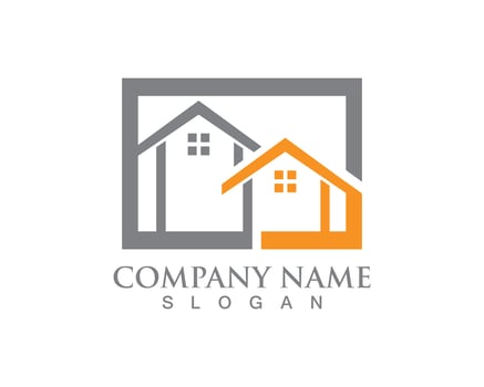 Simple House Home Real Estate Logo Icons vector