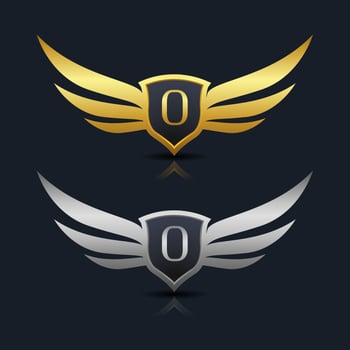Letter O emblem Logo vector
