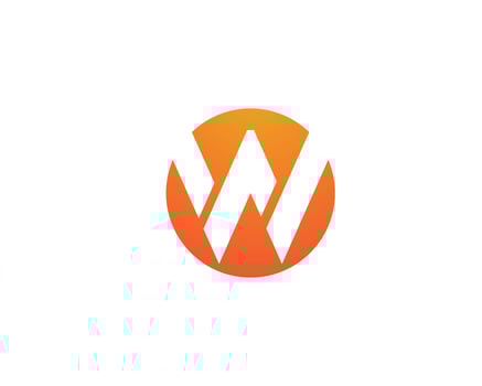 W letters business logo and symbols template icon app vector