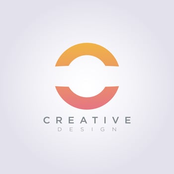 Circle Modern Vector Illustration Design Clipart Symbol Logo Template