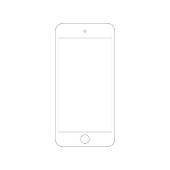 Electronic device icon. Smart Phone.  vector