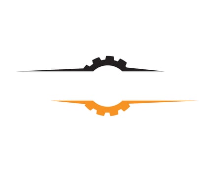 Gear Machine Template vector icon illustration design