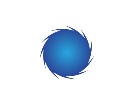 vortex circle logo and symbols template icons  vector
