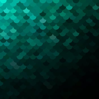 Green Roof tiles pattern, Creative Design Templates vector