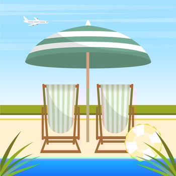 Vector Summertime Illustration