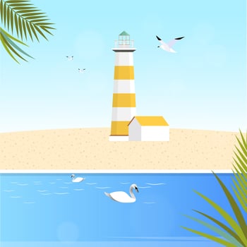 Vector Summertime Illustration