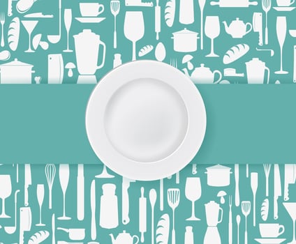 Restaurant menu design vector