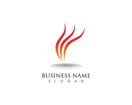 Fire logo and symbols vector