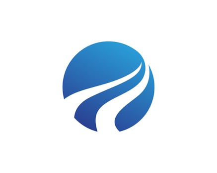 River  Logo Template vector icon illustration