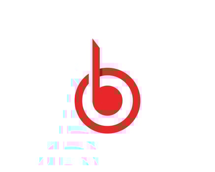 B Letter Icon Design Vector Illustration.