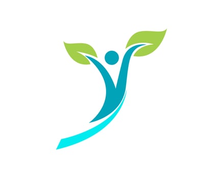 Health people logo and symbols success health  vector