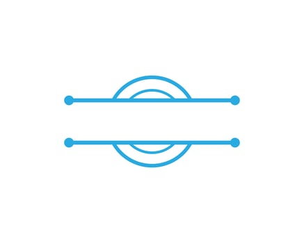 C circle logo and symbols Vector