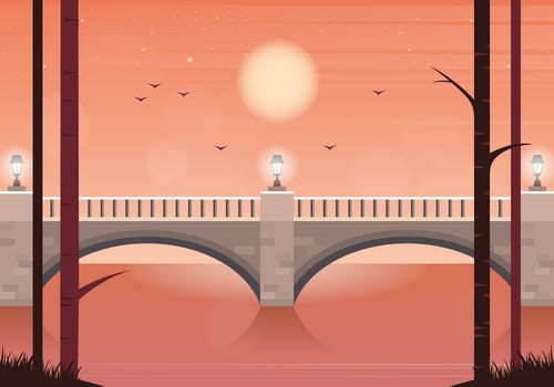 Vector Landscape illustration