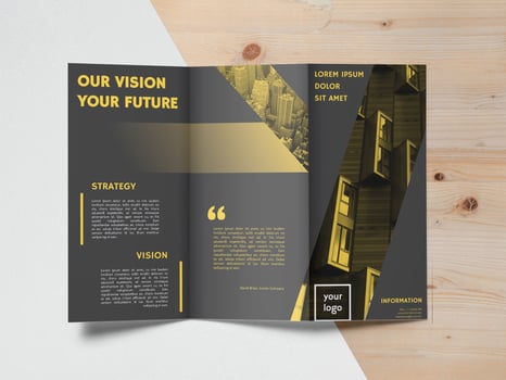 Brochure Template Vector Design
