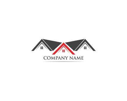 Home logo vector template building