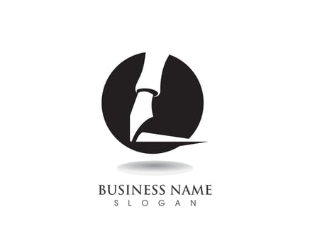 pen Logo template Vector illustration business 