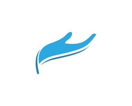 Hand Care Logo Template vector icon Business 
