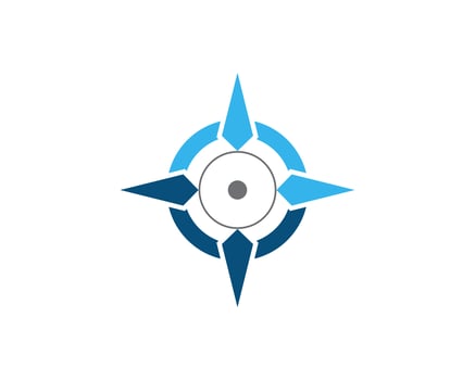 Compass Logo Template vector icon illustration