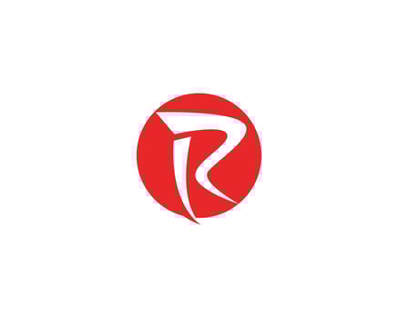 R logo and symbol vector