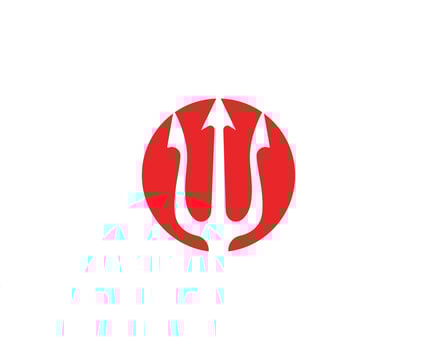 Magic tridenth trisula logo  vector